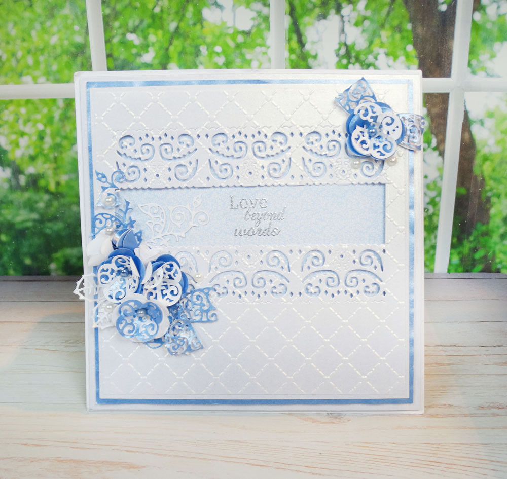 Tattered Lace Florentine Fancy Edges  D223 -- Set of 2 -- Cutting Dies RETIRED