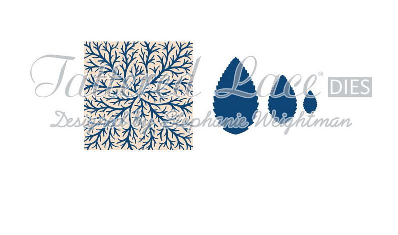 Tattered Lace Trio Die and Folder Set Set09 Sophie Cut and Emboss 