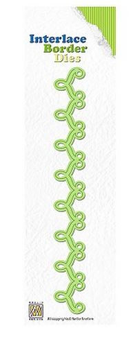 Nellie's Choice Interlace Die -- Swirl -- Cutting Die ILD001