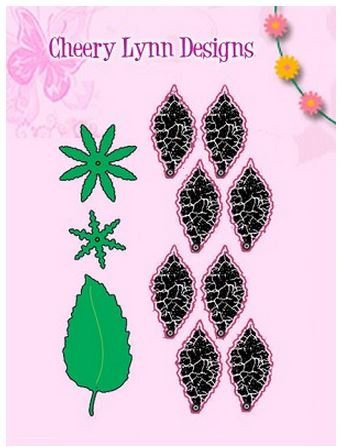 Cheery Lynn Designs B181B Build a Flower #1 2-Dies Cut 11-pieces