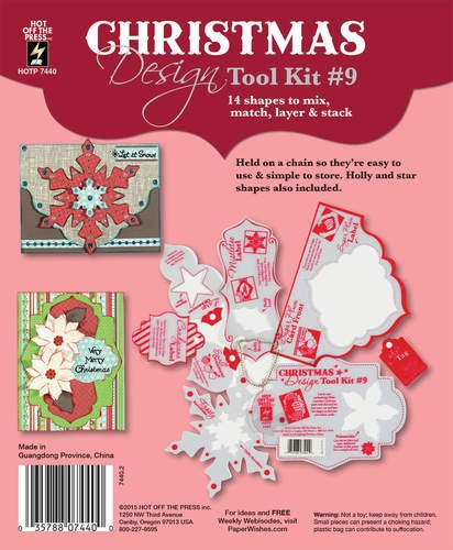 Hot Off The Press - Christmas Design Tool Kit #9 Template