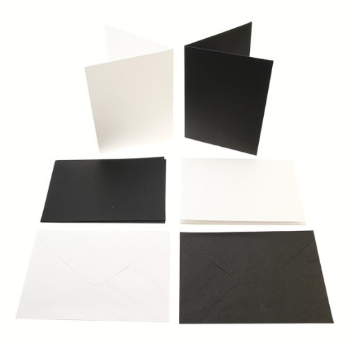 5x7 Card Blanks 300gsm 10Pk - Monochromatic