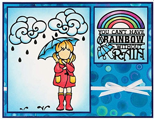 HOTP Dazzles Sunshine & Raindrops Stickers HOTP2540 42Pc Per Sheet Black