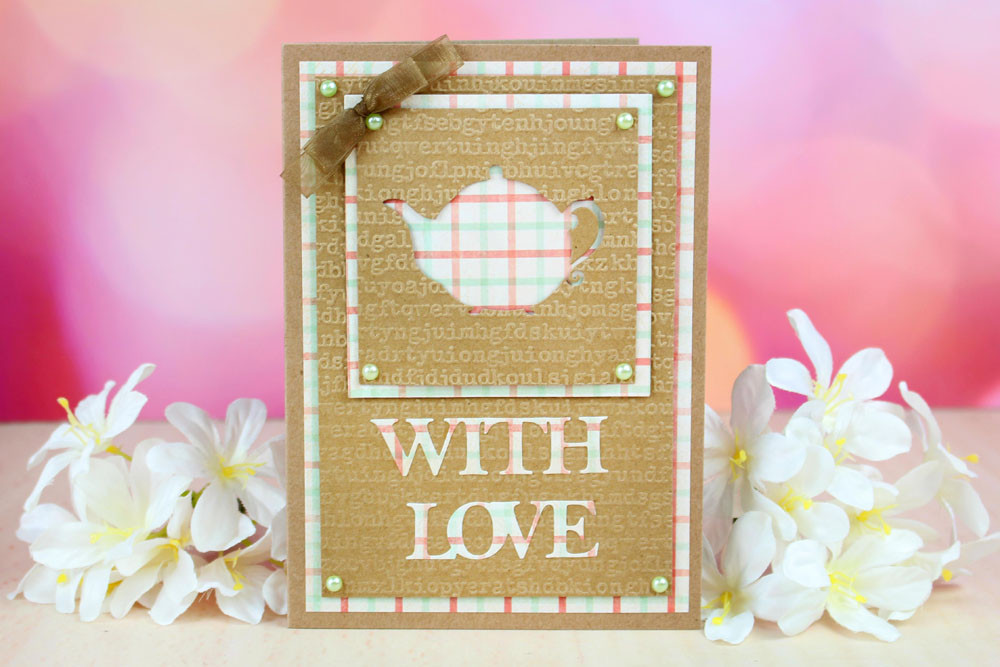 Tattered Lace I'm A Little Teacup Cutting Die Set D940