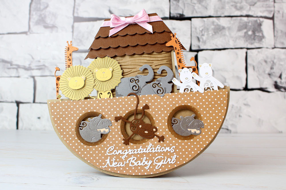 Tattered Lace Ark Hippo Metal Dies - D1115