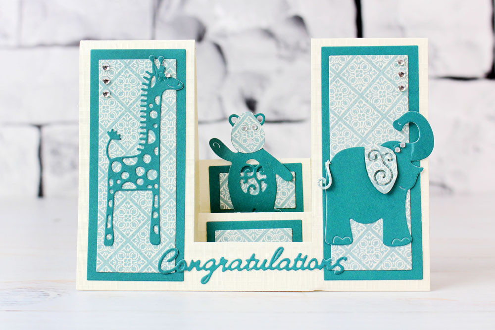 Tattered Lace Ark Hippo Metal Dies - D1115