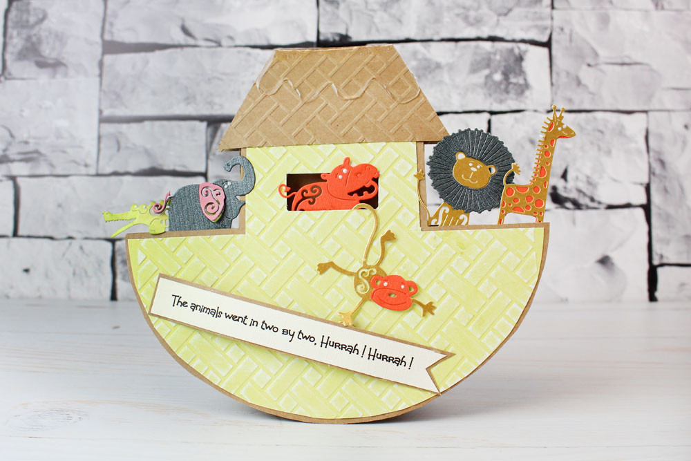 Tattered Lace Ark Hippo Metal Dies - D1115