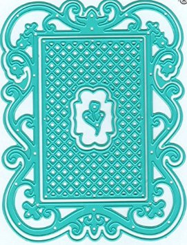 Vintasia Dies Rectangle with Grid 5-Piece Cutting Die Set VIND012