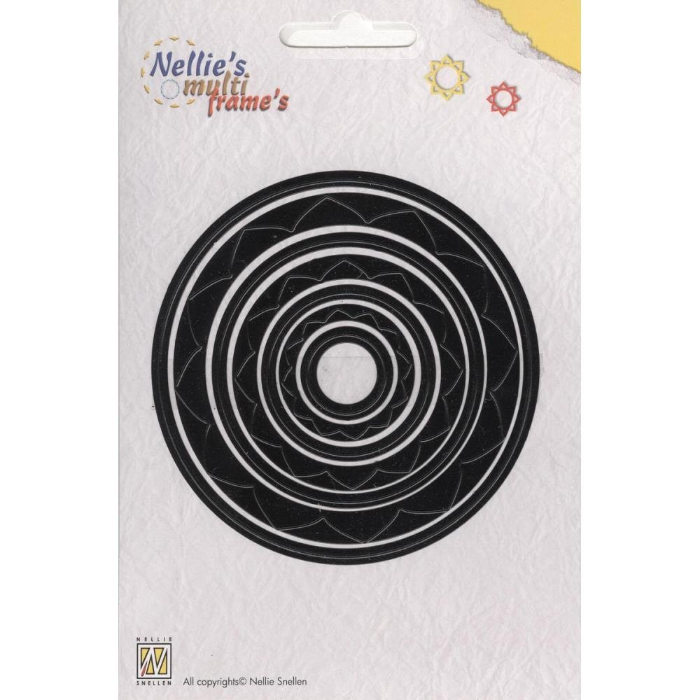 Nellie's Choice Multi Frame Dies- MFD011 Circle 3 Nested Dies