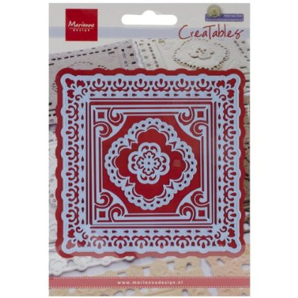 Marianne Design Creatables Dies, 4.5 by 4.5-Inch, Square Frames