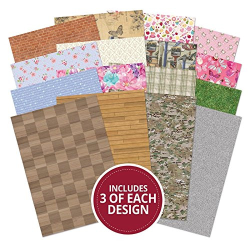 Hunkydory Adorable Scorable Patterns & Textures Collection A4 Sheets 350gsm