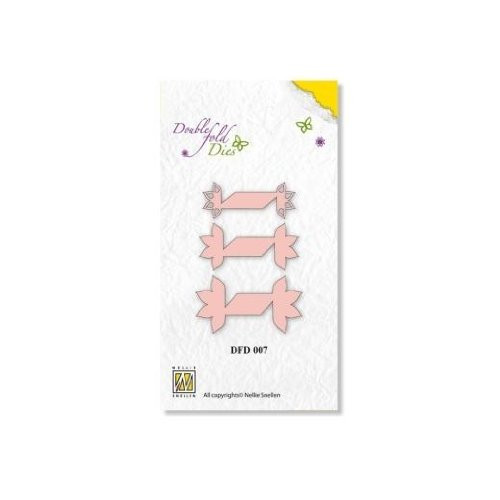Nellie's Choice Double Fold DIe - Flower DFD007