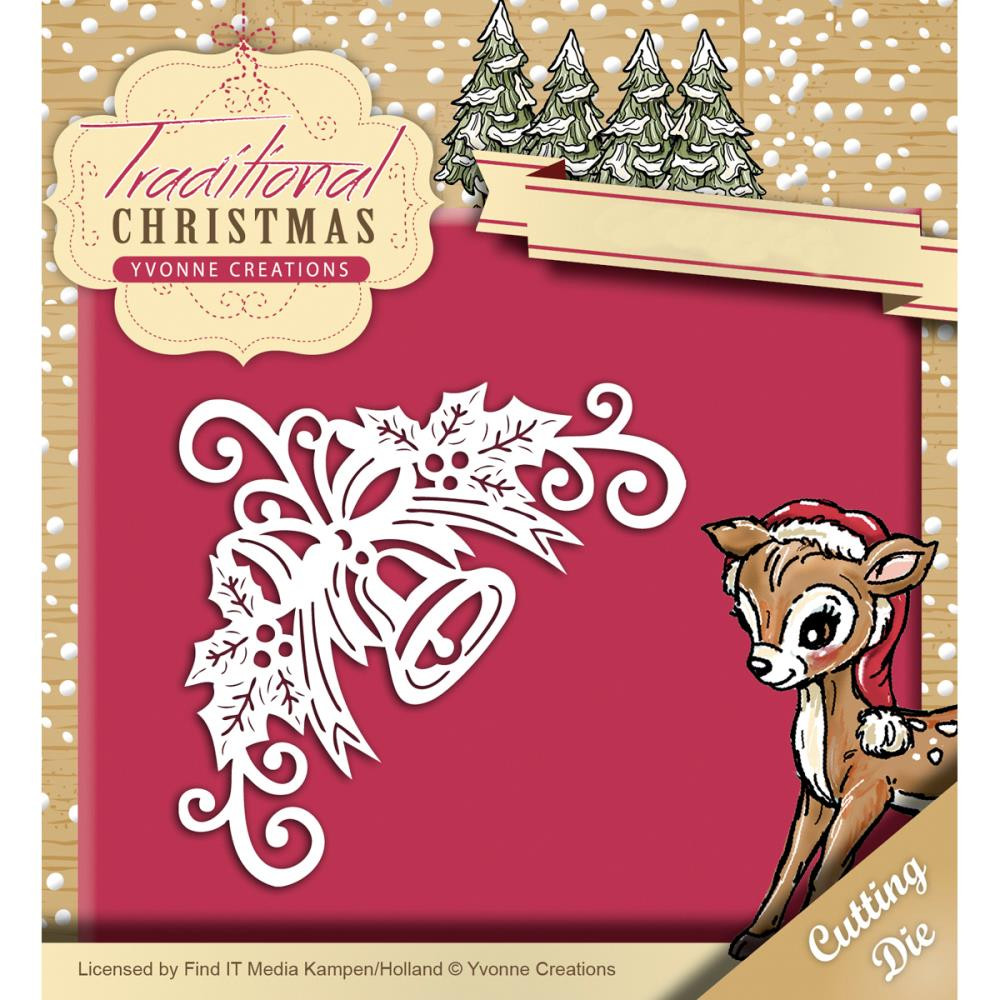 Yvonne Creations Traditional Christmas - Bell Corner Die