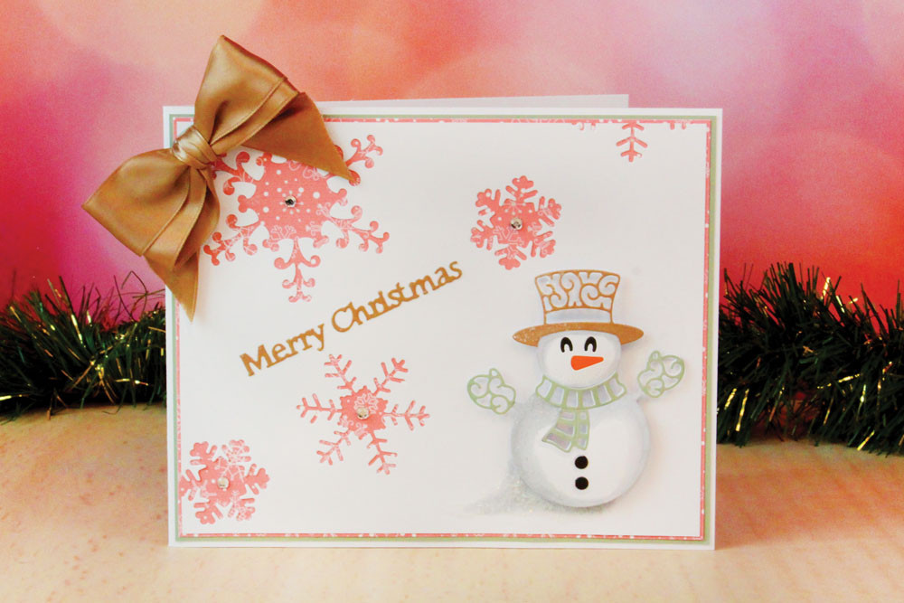 Tattered Lace Snowman Cutting Die D890