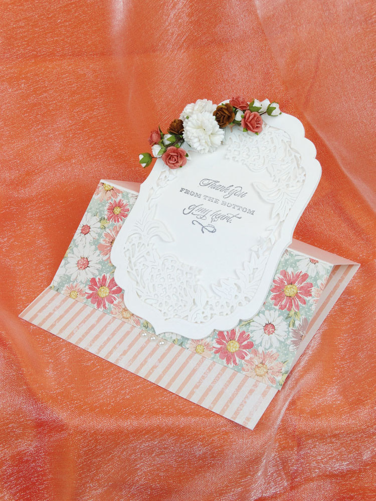 Tattered Lace Floral Crescent Dies D497