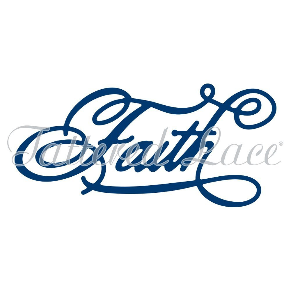 Tattered Lace Essentials Die - Contemplation Faith - ET157