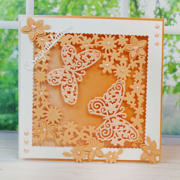 Tattered Lace Flutterby Tapestry Dies - D597