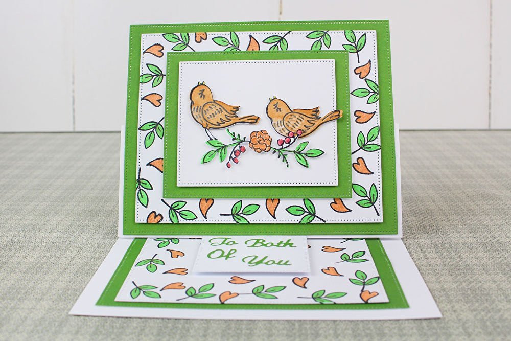 Trios by Tattered Lace Love Bird Berries, TTLTRI24