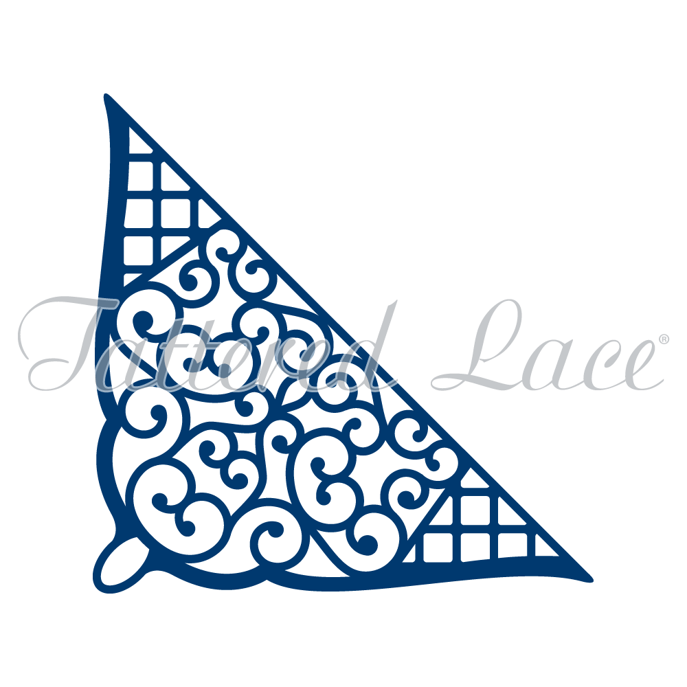 Tattered Lace RETIRED Studley Corner Cutting Die D401