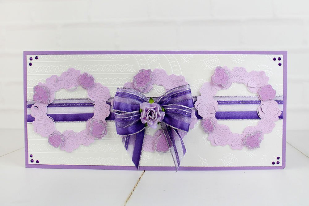 Tattered Lace Victorian Rose Label ETL261 Cutting Die