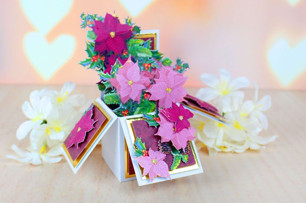 Tattered Lace Essentials - Charisma Poinsettia + CD-ROM D895