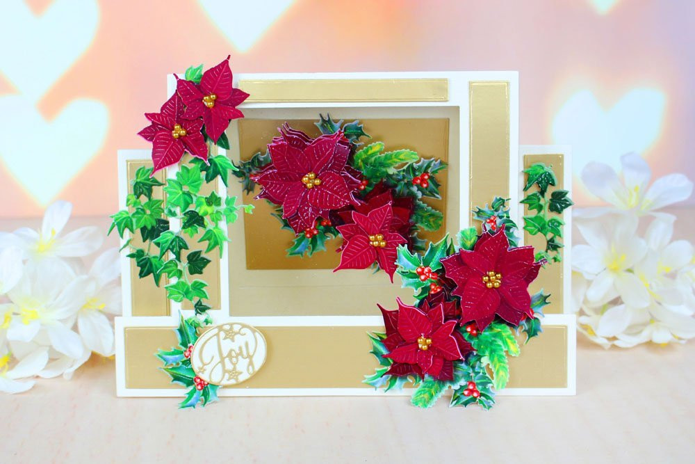 Tattered Lace Essentials - Charisma Poinsettia + CD-ROM D895