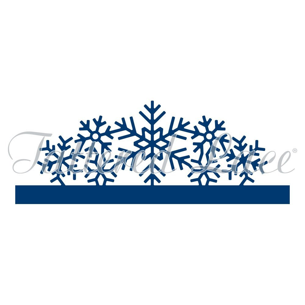 Tattered Lace Over the Edge Snowflake Die D927