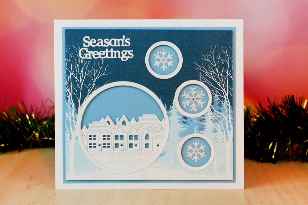 Tattered Lace Over the Edge Snowflake Die D927