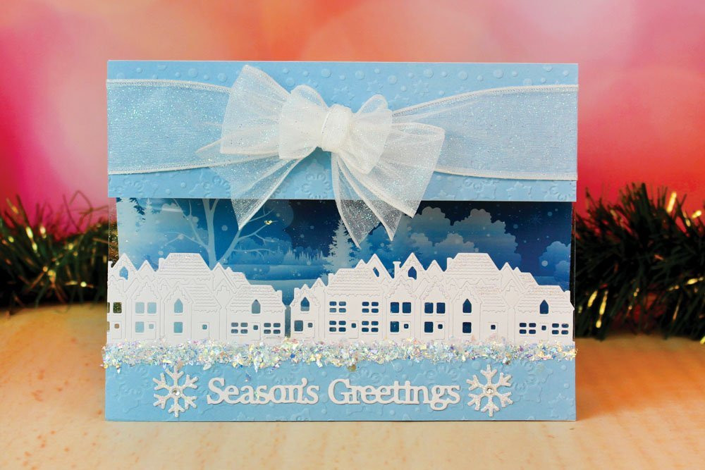 Tattered Lace Over the Edge Snowflake Die D927