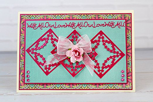 Tattered Lace A Little Bit Ditsy Flowers Frame Cutting Die ETL249