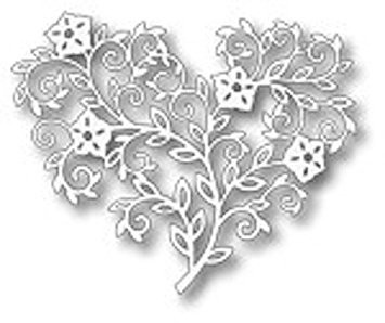 Tutti Designs Thin Metal Die - Heart Tree - Tutti-169