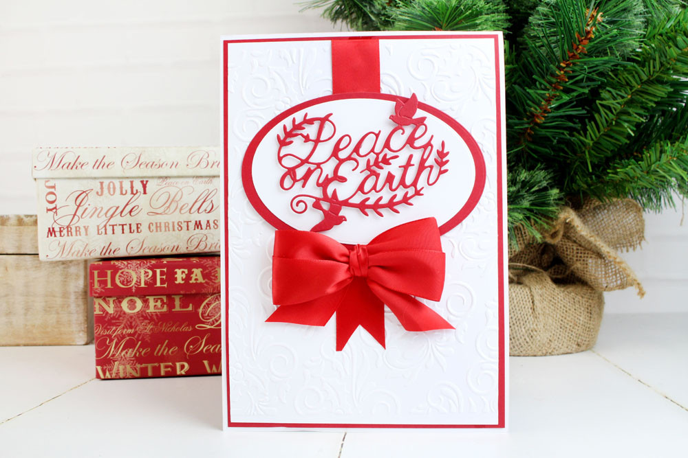 Tattered Lace Ornamental Peace on Earth Cutting Die ETL268