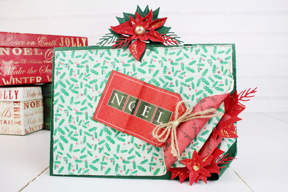 Tattered Lace Christmas Poinsettia Over the Edge Cutting Die ETL304