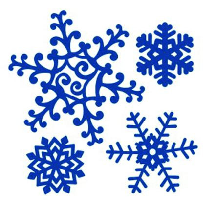 Tattered Lace RETIRED Snowflakes Die Set D109