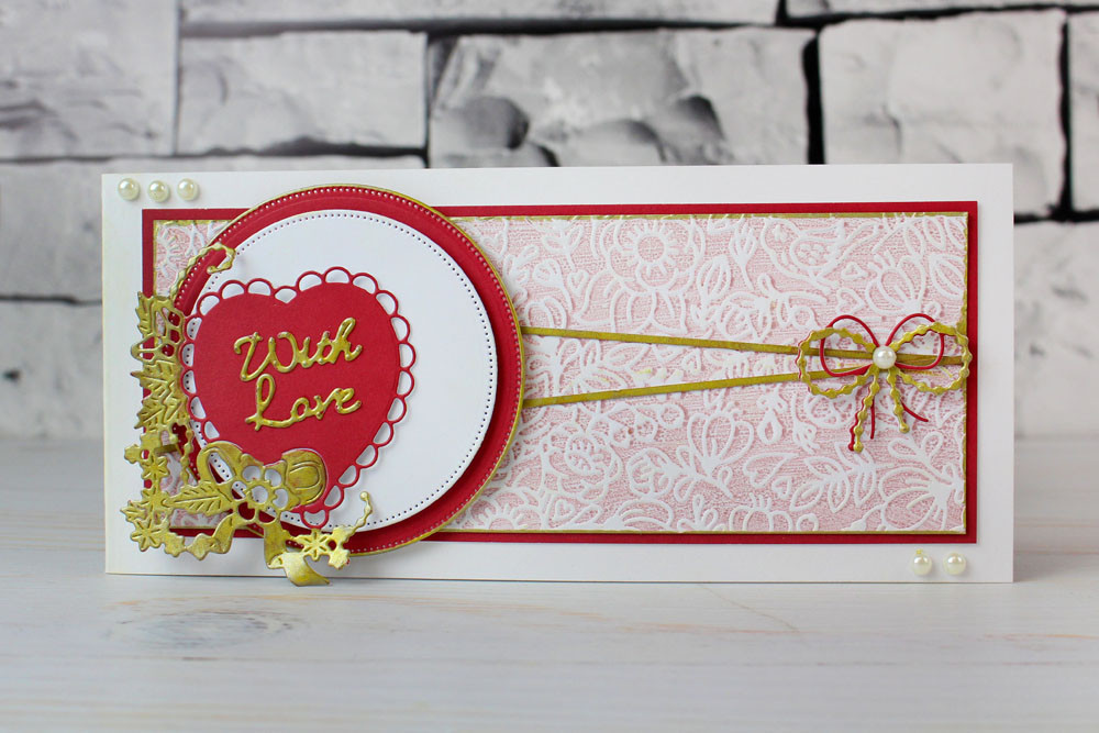 Tattered Lace Melded Heart Die Set D1173