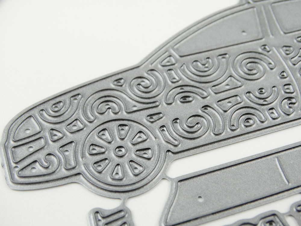 Tattered Lace RETIRED Build a Vehicle 5-Dies Set  D721 Police Taxi Ambulance