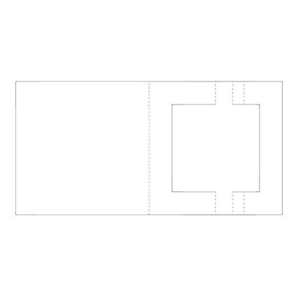 Hunkydory Crafts Gatefold Ornamental Stepper Shape Cards SHA214