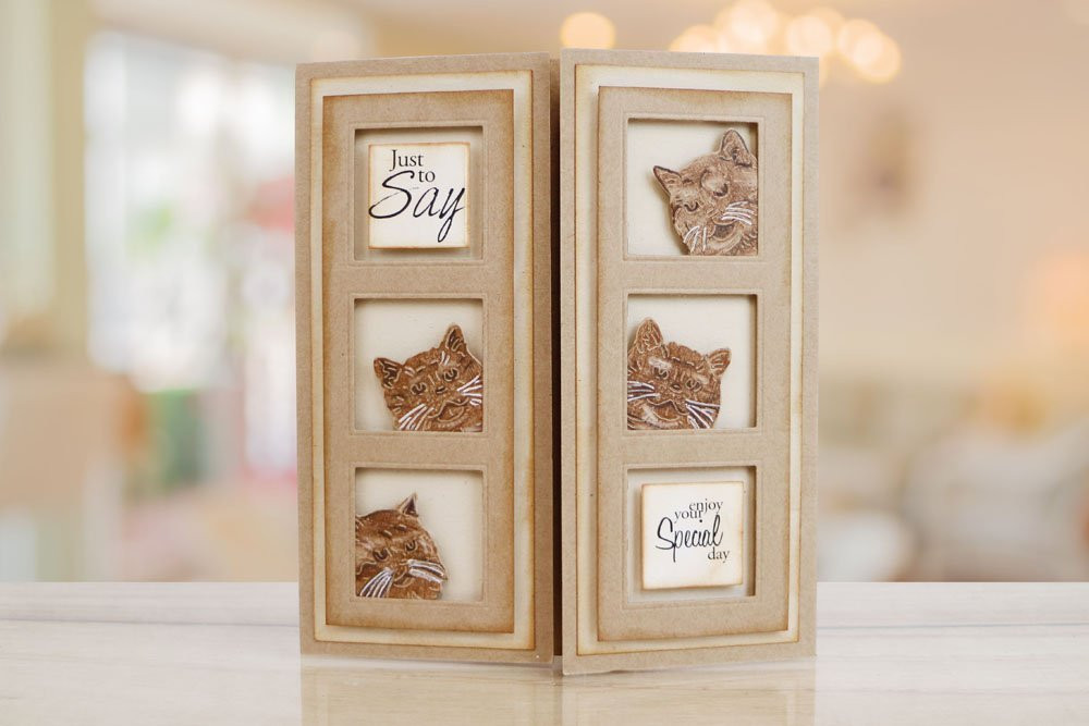 Tattered Lace Linking Apertures Squares Cutting Dies ETL545