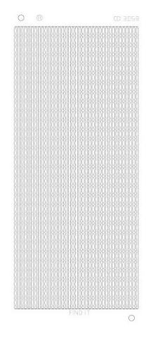 Find It Trading Wavy Lines Mirror Silver CD30588