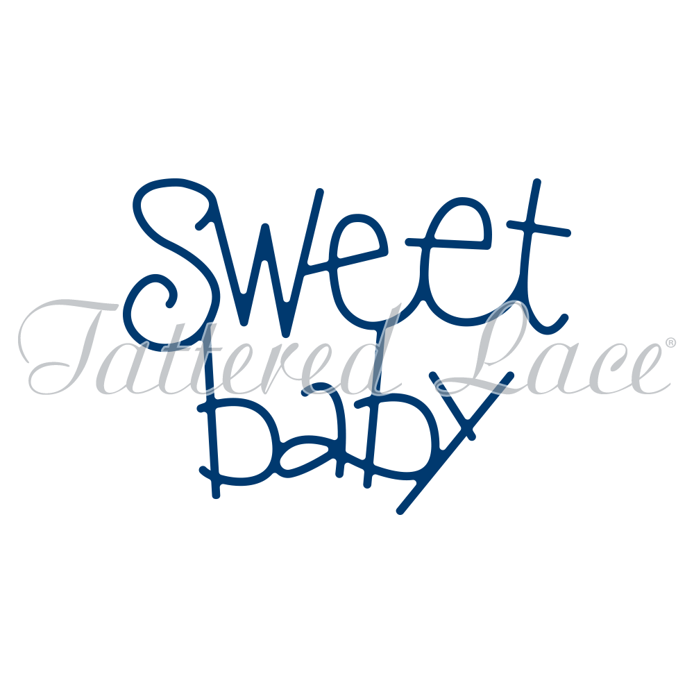 Tattered Lace Sweet Baby Cutting Die D1098