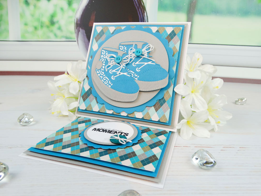 Tattered Lace Baby Boy Boot Cutting Die D734