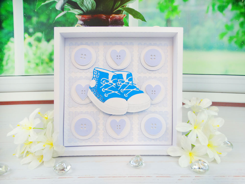 Tattered Lace Baby Boy Boot Cutting Die D734