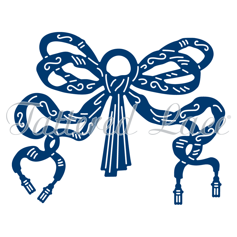 Tattered Lace RETIRED Eleganza Bow Cutting Dies D795