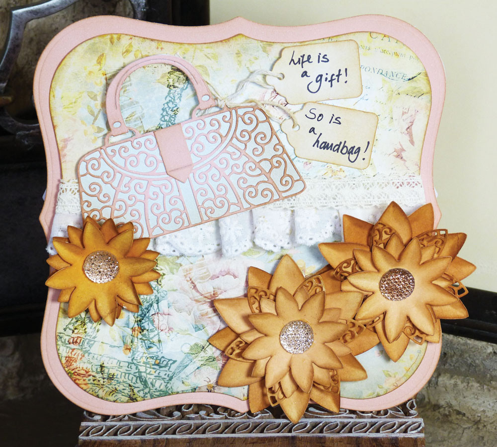 Tattered Lace RETIRED Lavish Blooms Lily Cutting Dies D285