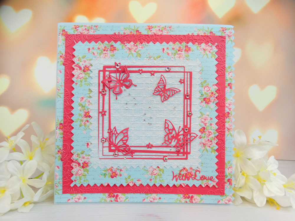 Tattered Lace Sm Zig Zag Edge Border Die D817