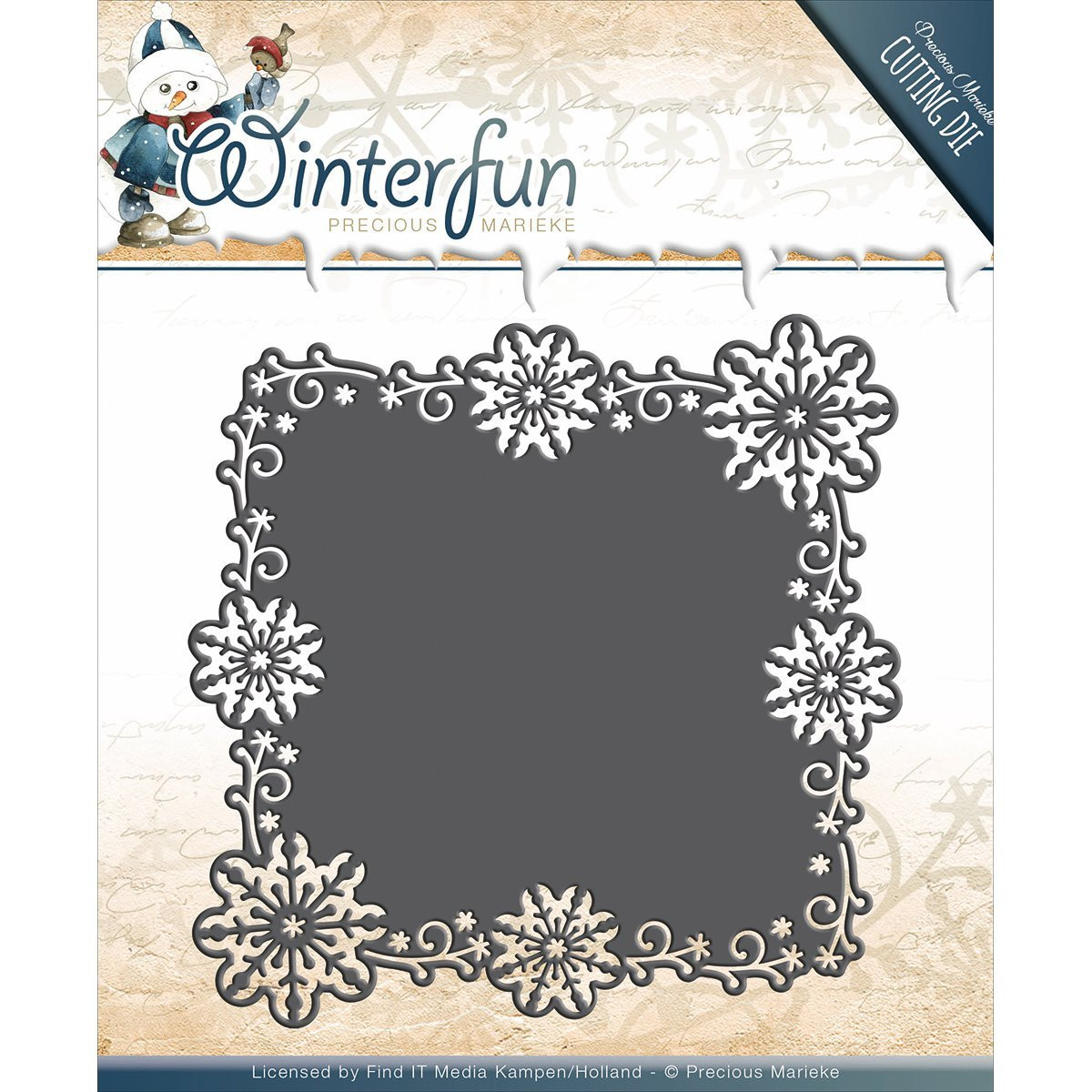 Precious Marieke Winterfun Die-Frame