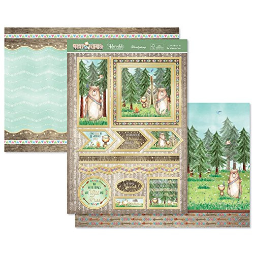 Hunkydory Foxy and Friends Topper Set Card Kit FOXY901