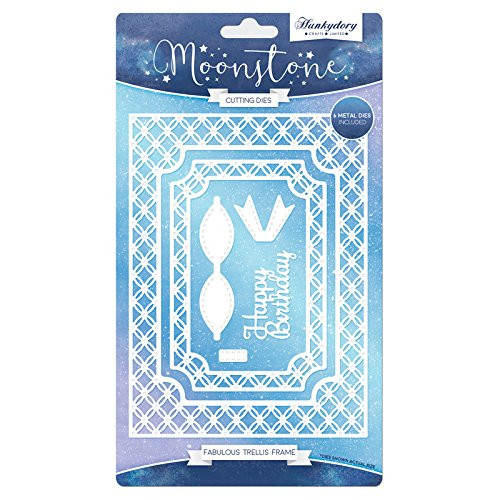 Hunkydory Moonstone Fabulous Trellis Frame Cutting Dies MSTONE011