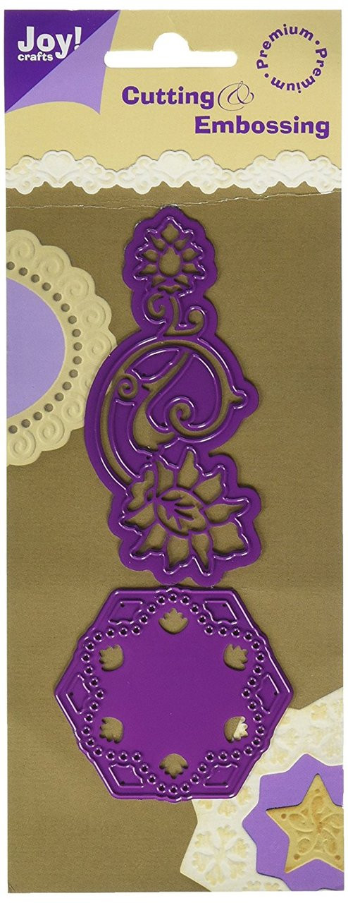 Joy! Crafts Die, Flower Swirl/Hexagon