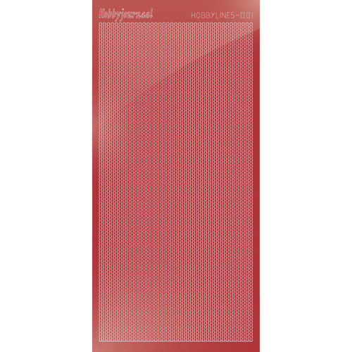 Find It Trading Hobby Lines Mini Pearl Lines -Mirror Christmas Red HLM01H